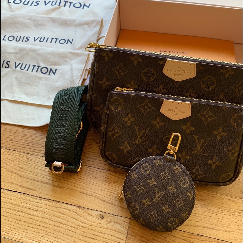 LV Multi Pochette Accessories Khaki